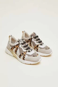 Baskets Astor Sable Et Guepard