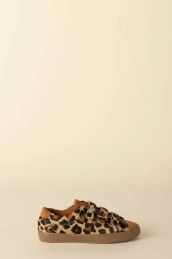 Baskets Honore Leopard