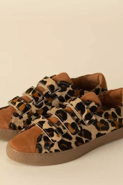 Baskets Honore Leopard