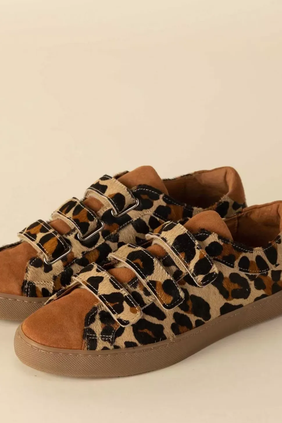 Baskets Honore Leopard