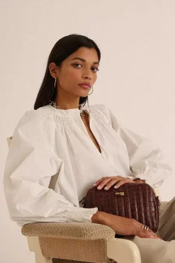 Blouse Regal Blanc