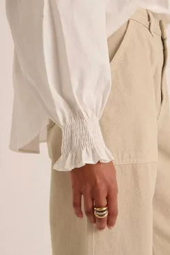 Blouse Regal Blanc