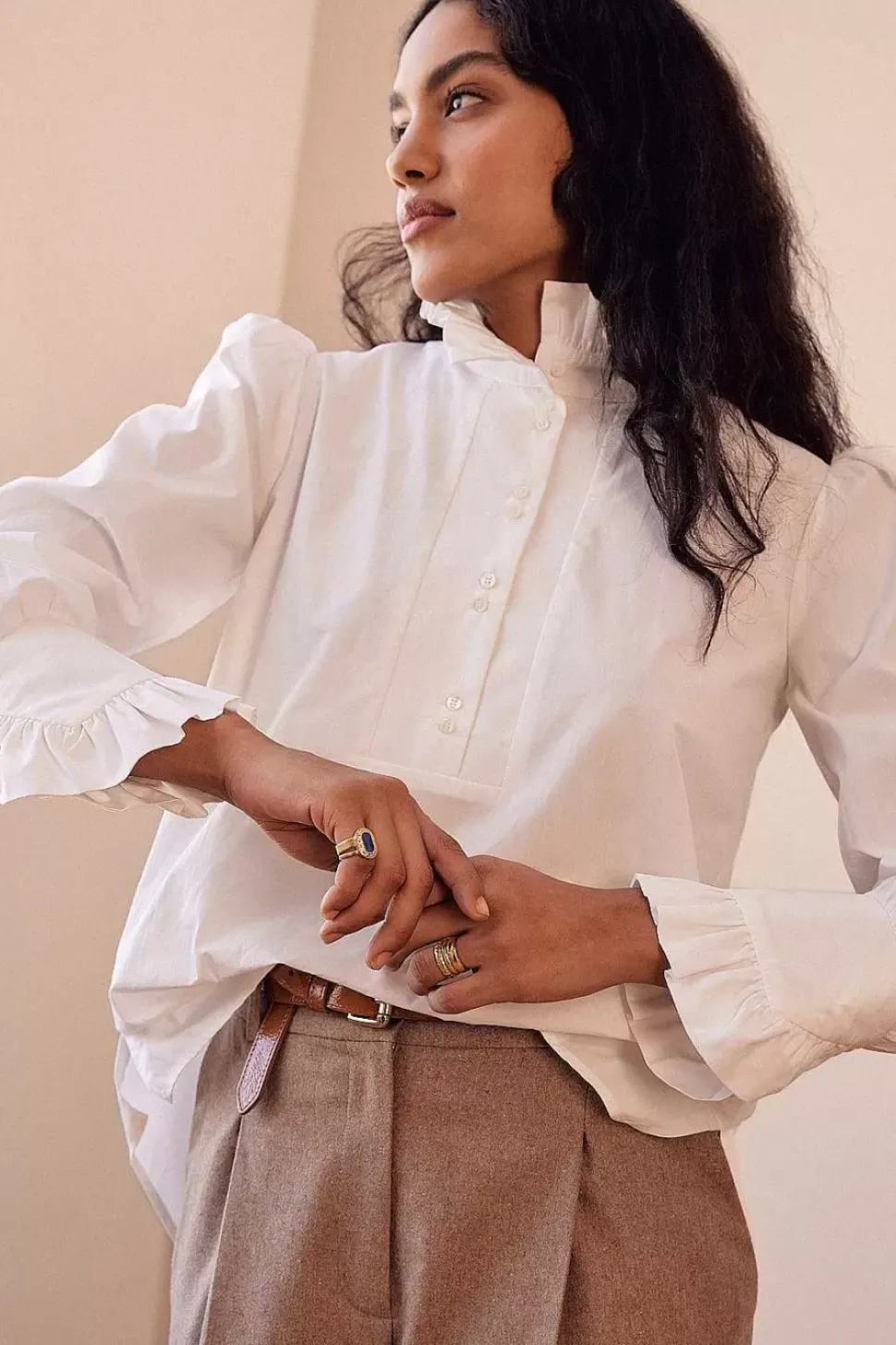 Blouse Source Blanc