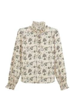 Blouse Une Fois Imprime Anniversaire