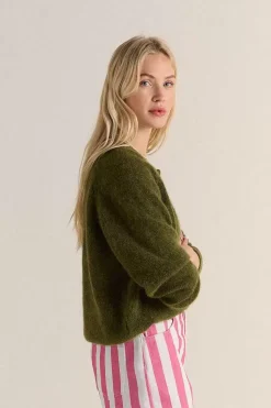 Cardigan Come Vert Foret