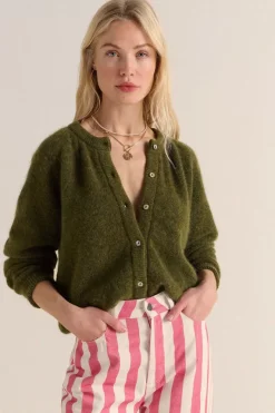 Cardigan Come Vert Foret