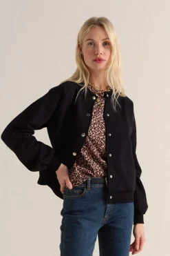 Cardigan Douillet Noir