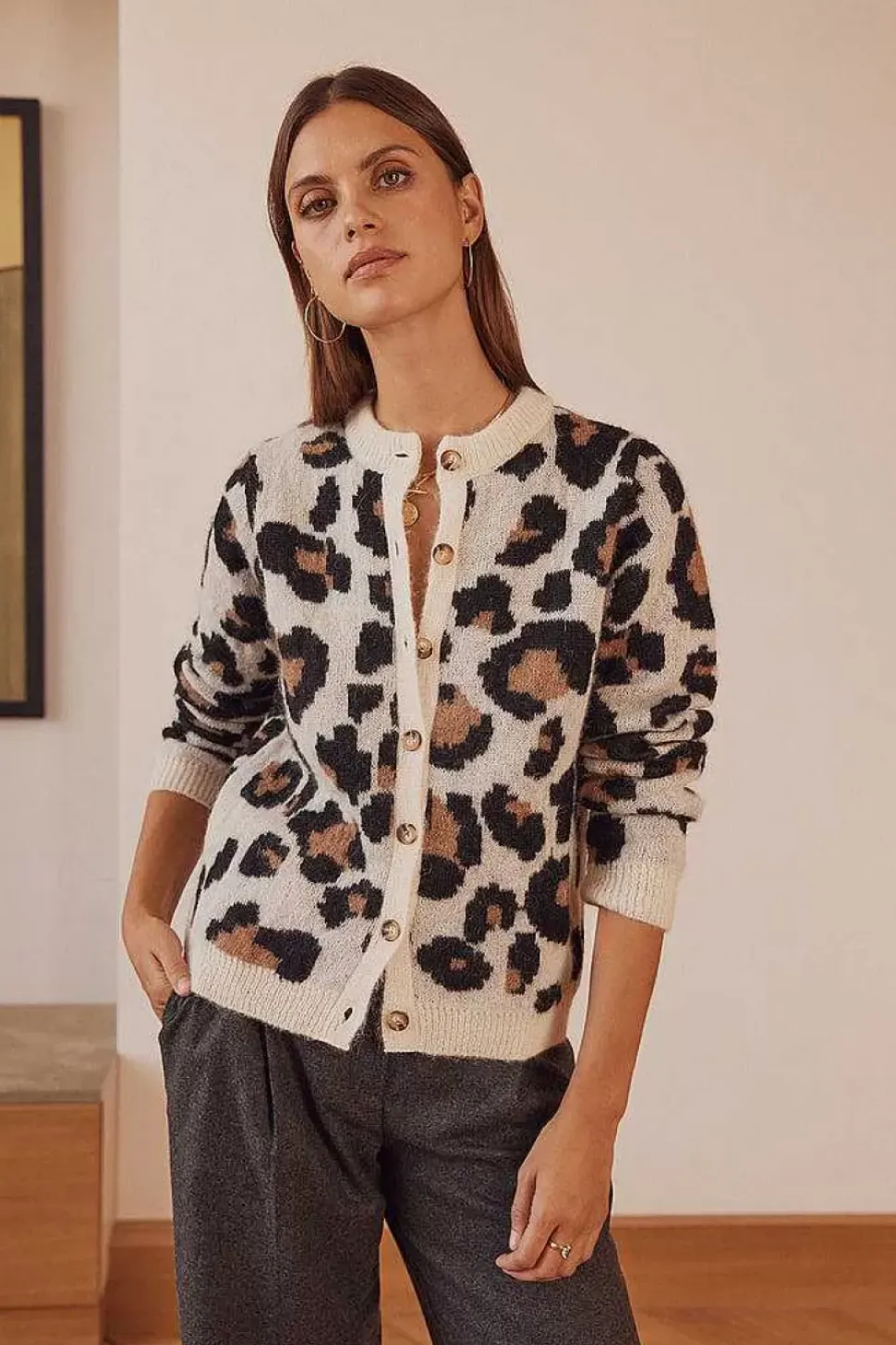 Cardigan Vivien Leo
