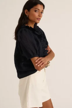 Chemise Baignade Carreaux Marine