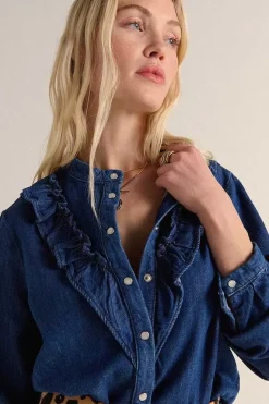 Chemise Blanche En Jean