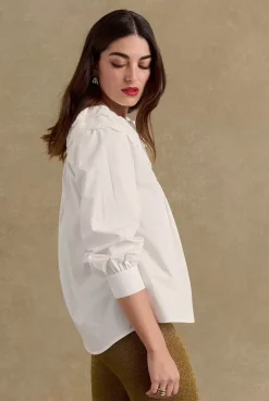Chemise Fossette Blanc Naturel