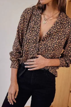 Chemise George Imprime Leopard
