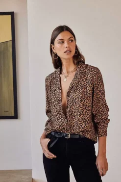 Chemise George Imprime Leopard