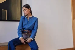 Chemise Leopoldine Bleu