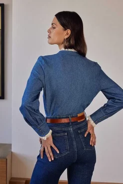 Chemise Leopoldine Bleu