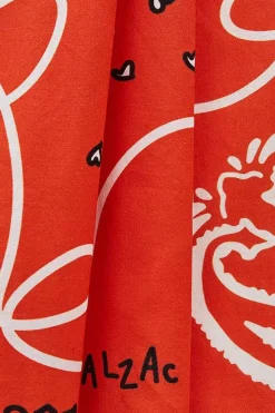 Foulard Bisou Rouge