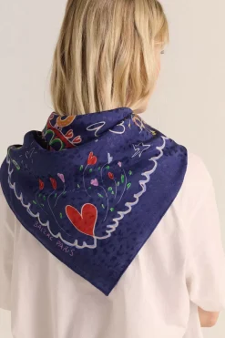 Foulard Paros Cerise Sur Le Gateau