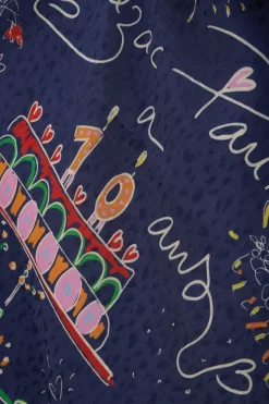 Foulard Paros Cerise Sur Le Gateau