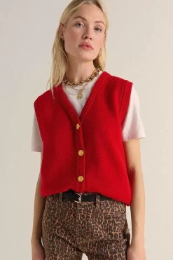 Gilet Constant Rouge
