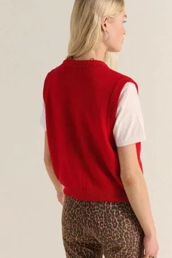 Gilet Constant Rouge