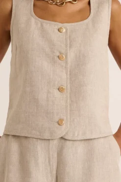 Gilet Marius Sable