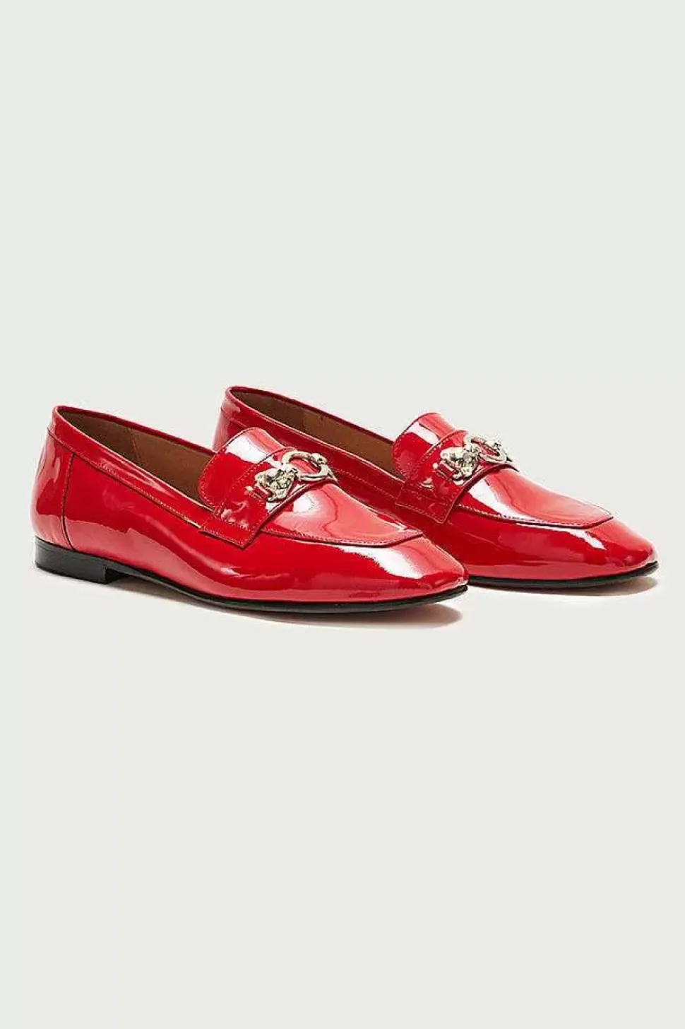 Mocassins Flavie Vernis Rouge