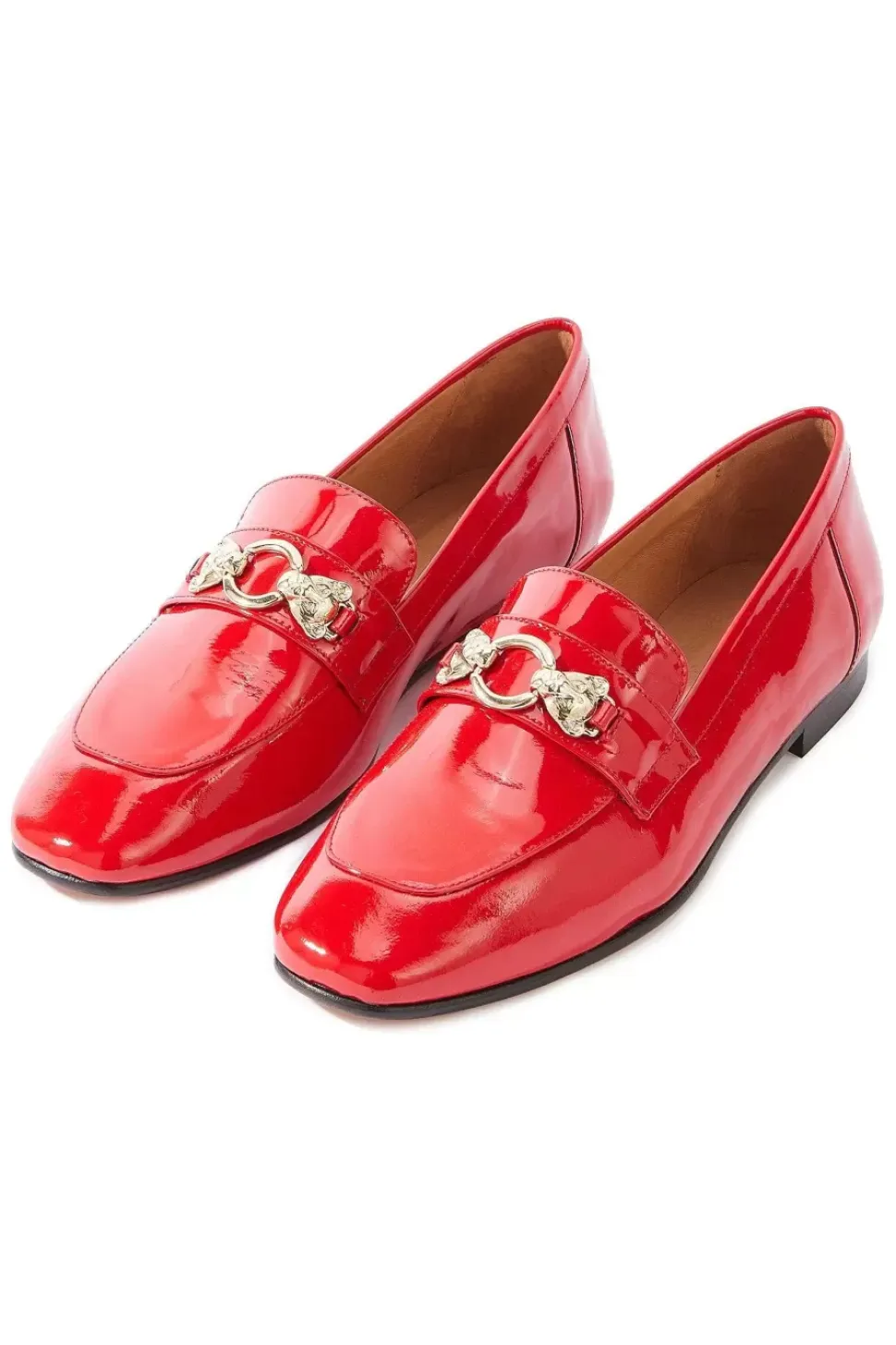Mocassins Flavie Vernis Rouge