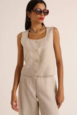 Pantalon Palette Beige
