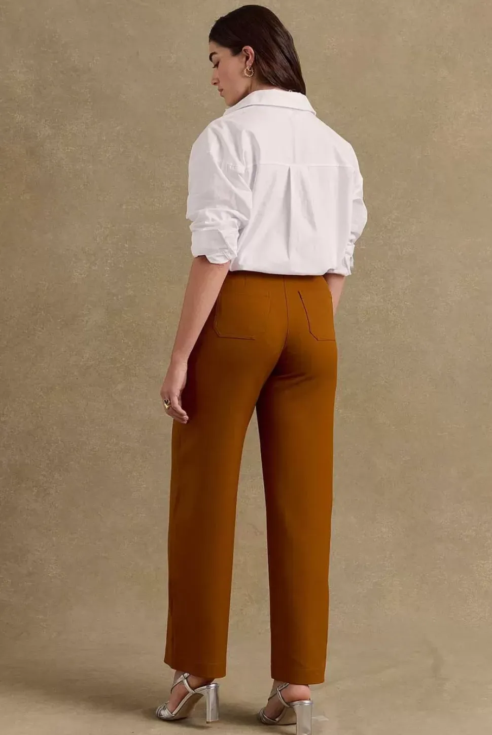 Pantalon Palette Terracotta