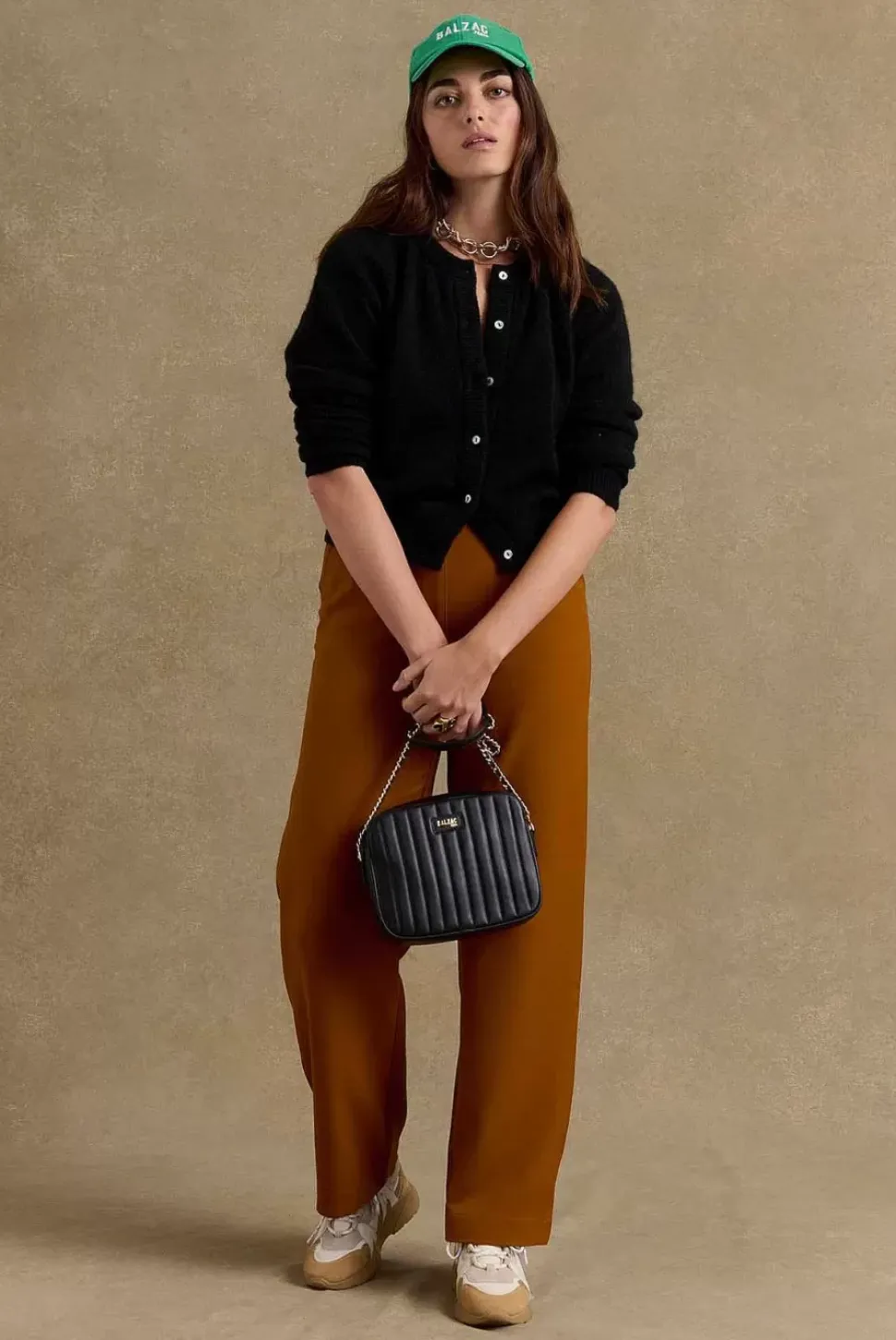Pantalon Palette Terracotta