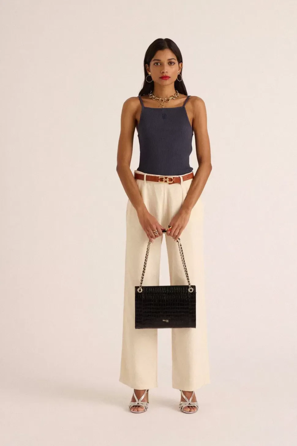 Pantalon Paolo Creme Brulee