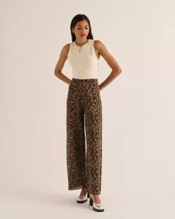 Pantalon Piana Leopard Irise