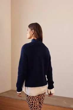 Pull Mael Bleu Marine