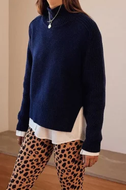 Pull Mael Bleu Marine
