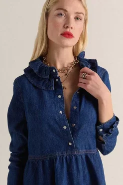 Robe Belkis Bleu Midi