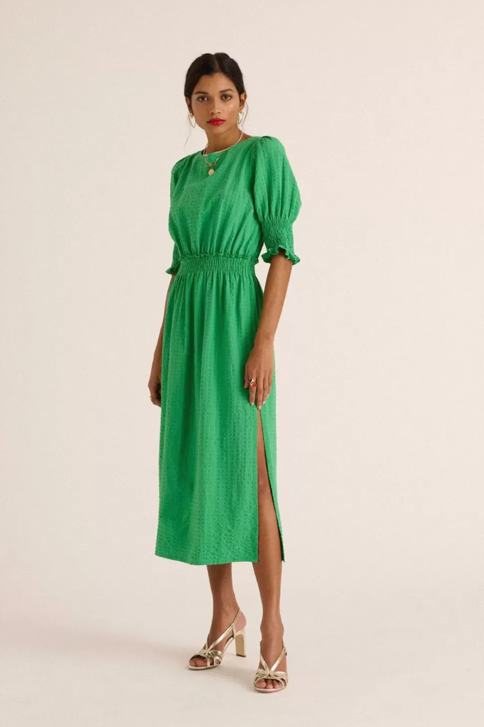 Robe Celeste Vert Pelouse