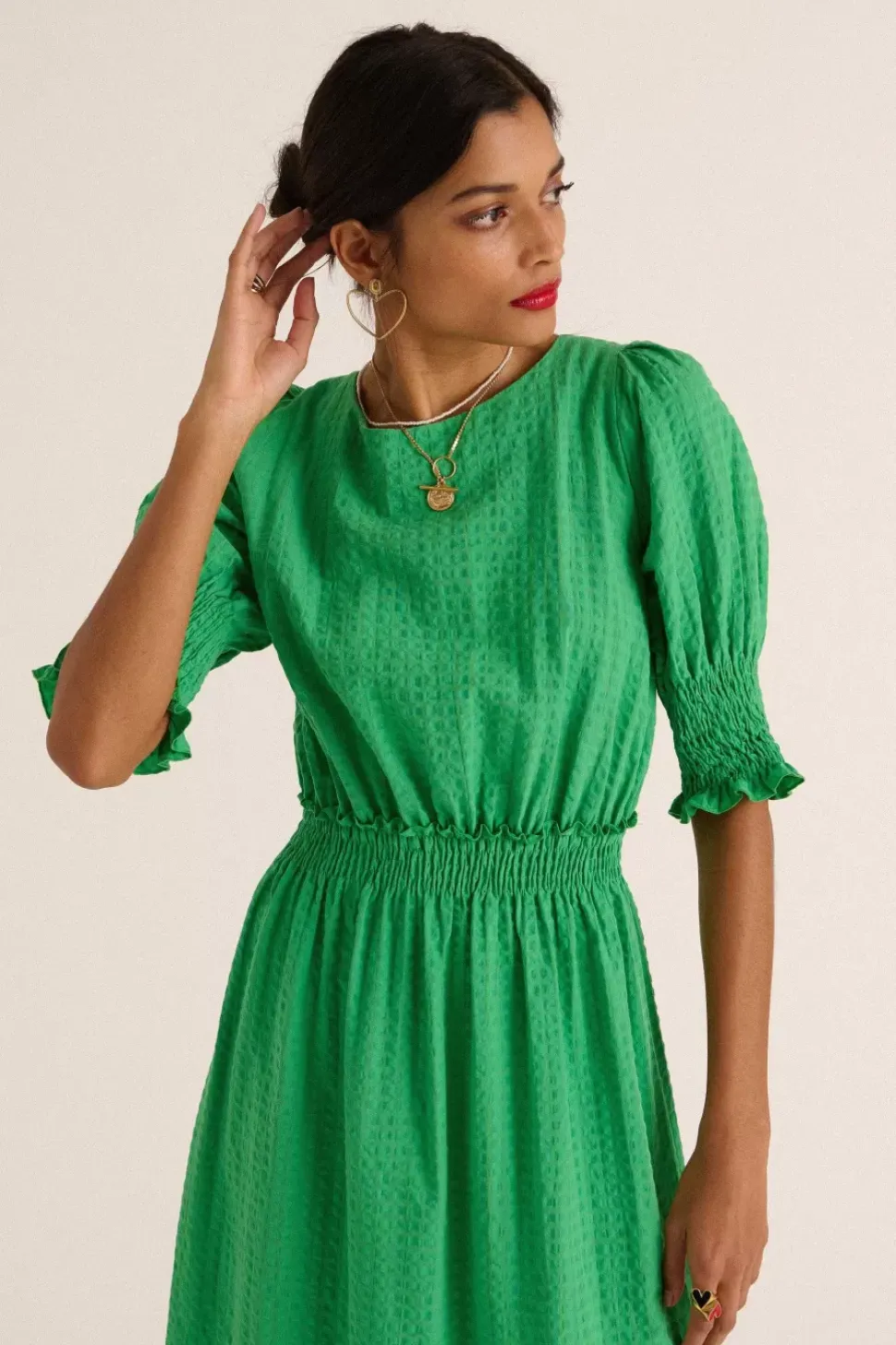 Robe Celeste Vert Pelouse