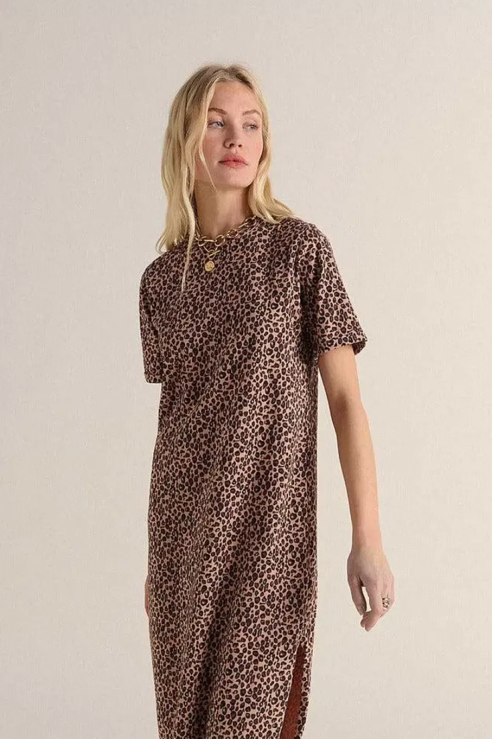 Robe Claodia Leopard