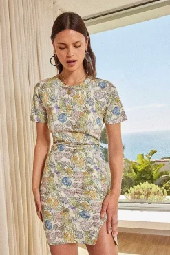 Robe Floreal Imprime Fleurs D'Ete