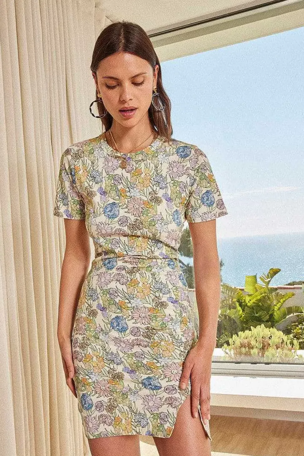 Robe Floreal Imprime Fleurs D'Ete