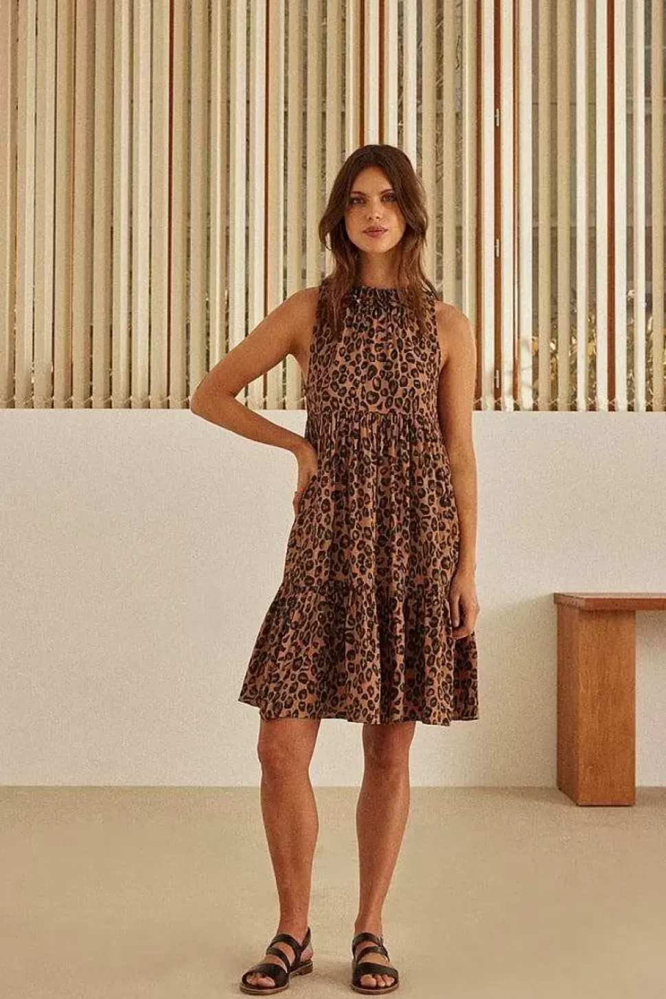 Robe Musc Leopard