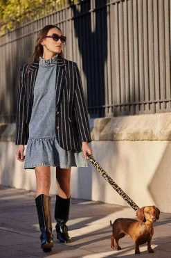 Robe Ondine Bleu Glacier