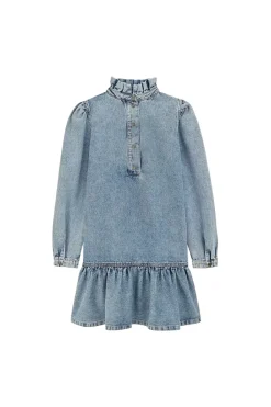 Robe Ondine Bleu Glacier
