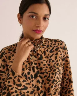 Robe Pepite Guepard Cappucino