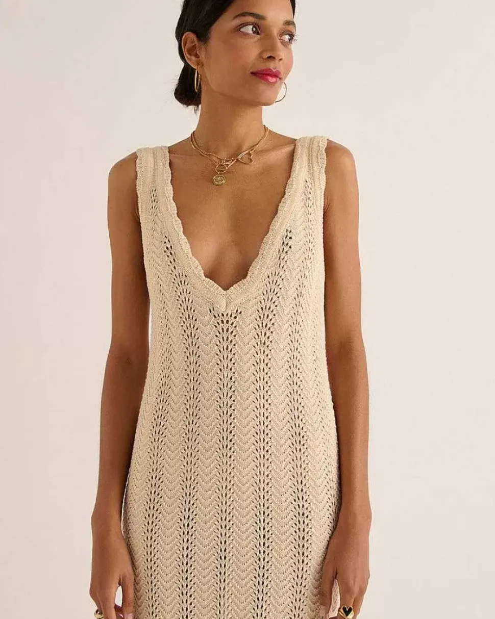 Robe Sarriette Ecru