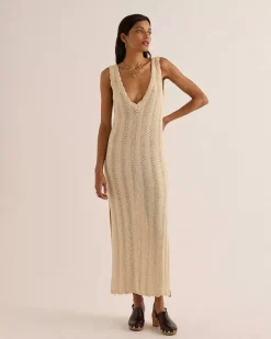 Robe Sarriette Ecru