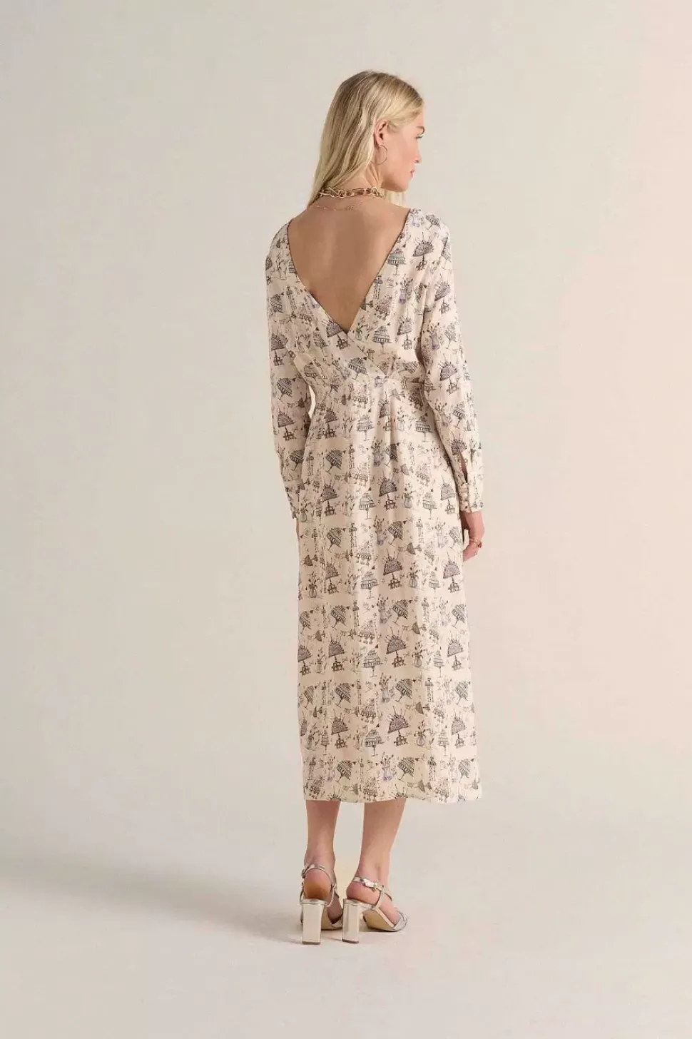 Robe Sereine Imprime Anniversaire