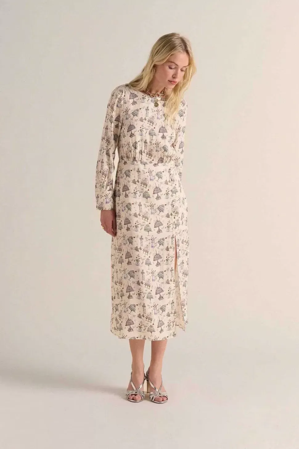 Robe Sereine Imprime Anniversaire