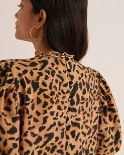 Robe Xoxo Guepard Cappucino