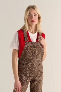 Salopette Edifice Leopard Cafe